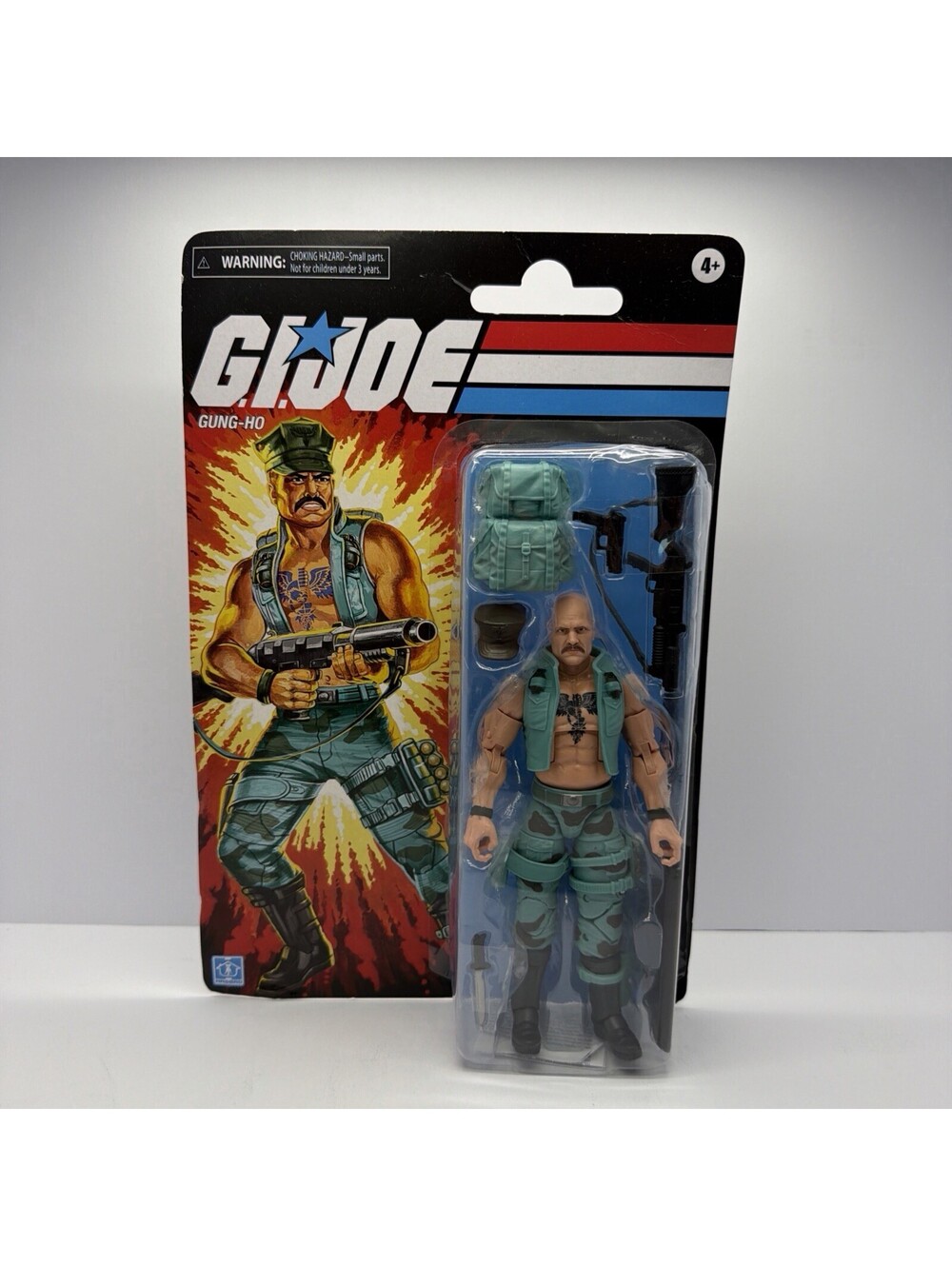 G.I. Joe Gung Ho Retro 6" Action Figure 2022 Classified New